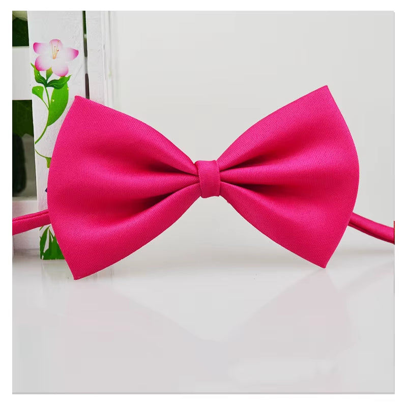 Pet Dog Cat Necklace Adjustable Strap for Cat Collar Dogs Accessories Pet Dog Bow Tie Puppy Bow Ties Dog Pet Supplies