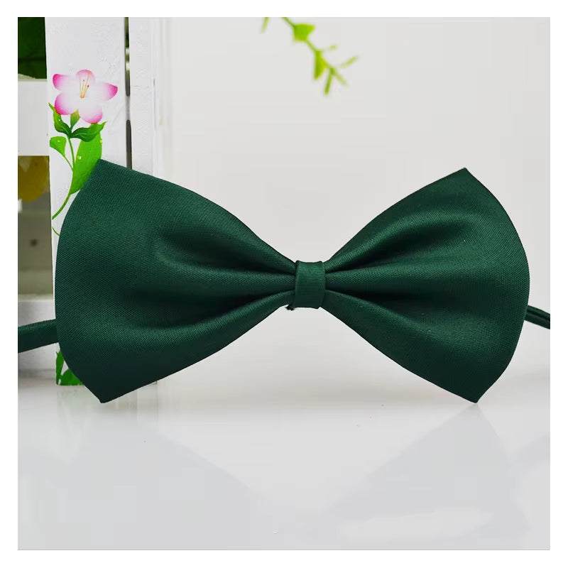 Pet Dog Cat Necklace Adjustable Strap for Cat Collar Dogs Accessories Pet Dog Bow Tie Puppy Bow Ties Dog Pet Supplies