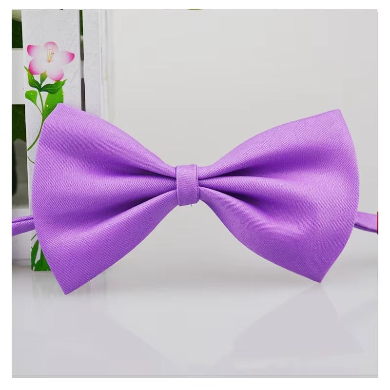 Pet Dog Cat Necklace Adjustable Strap for Cat Collar Dogs Accessories Pet Dog Bow Tie Puppy Bow Ties Dog Pet Supplies
