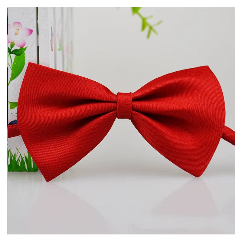 Pet Dog Cat Necklace Adjustable Strap for Cat Collar Dogs Accessories Pet Dog Bow Tie Puppy Bow Ties Dog Pet Supplies
