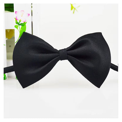 Pet Dog Cat Necklace Adjustable Strap for Cat Collar Dogs Accessories Pet Dog Bow Tie Puppy Bow Ties Dog Pet Supplies